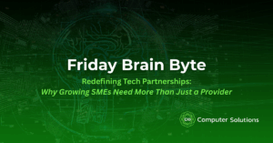 Friday Brain Byte: Redefining Tech Partnerships