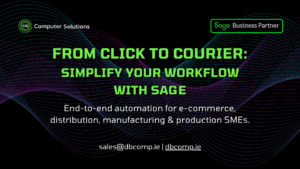 From Order to Dispatch: How DB Computer Solutions Streamlines Your Workflow with Sage