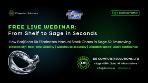 Free Webinar: How Bar|Scan Strengthens Batch, Serial & Returns Traceability in Sage 50